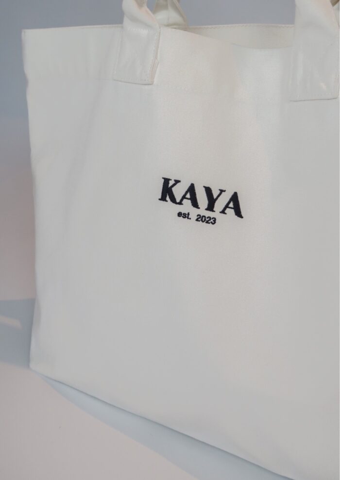 Kaya Shopper white-black - Image 2