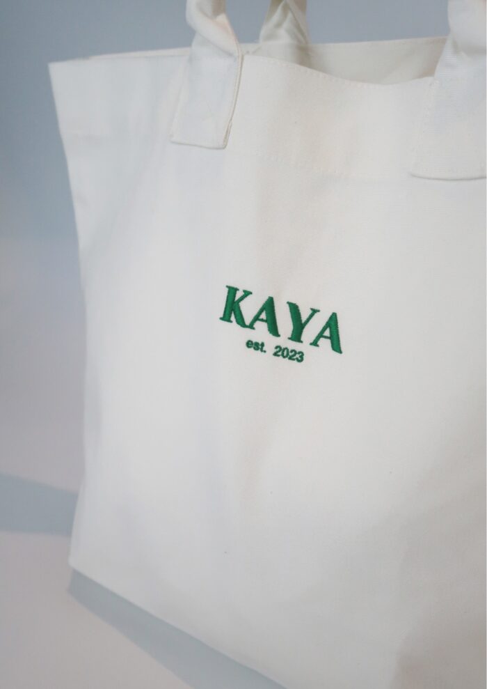 Kaya Shopper white-green - Image 2