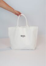 Kaya Shopper white-black