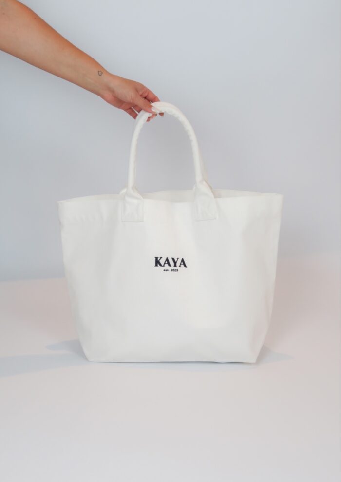 Kaya Shopper white-black - Image 1