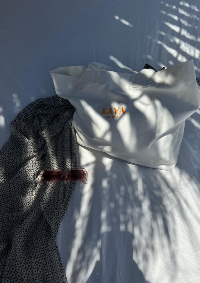 Kaya Shopper white-orange - Image 3