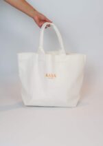 Kaya Shopper white-orange