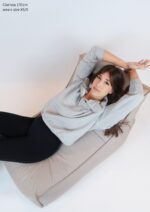 Kaya Halfzip Sweater grey – Bild 4