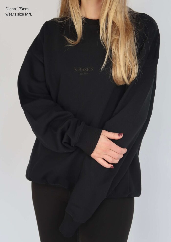 Kaya Crewneck black - Image 3